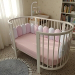 Babyhome Обиколник тип възглавничка  240 см