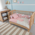 Babyhome плетен комплект за кошара 330 см.