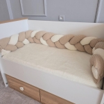 Babyhome плетен комплект за кошара 330 см.