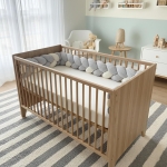 Babyhome плетен комплект за кошара 330 см.