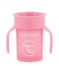 360° чаша Twistshake 6+ м Pastel Pink