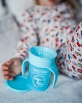 360° чаша Twistshake 6+ м Pastel Blue