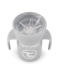 360° чаша Twistshake 6+ м Pastel Grey