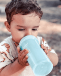 Чаша за деца Twistshake 360 мл 12+ м Pastel Blue