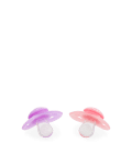 Биберон Twistshake 2 броя 0-6 м Pastel Pink Purple