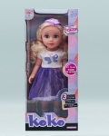 Кукла "Коко" Stylish Doll лилава рокля