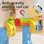 Детска магнитна писта с влакче DIY Magnetic Levitation Track (32 части)