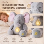 Плюшено бебешко интерактивно слонче Plush Pet (музикално със светлинни ефекти)