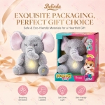 Плюшено бебешко интерактивно слонче Plush Pet (музикално със светлинни ефекти)