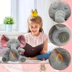 Плюшено бебешко интерактивно слонче Plush Pet (музикално със светлинни ефекти)
