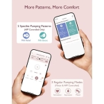 Смарт двойна електрическа помпа за кърма Momcozy M9 Hands-Free, Red