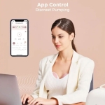 Смарт двойна електрическа помпа за кърма Momcozy M9 Hands-Free, Red