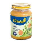 Слънчо Грах, броколи и моркови 4м. 190г