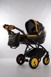 Бебешка количка Tako Extreme Nokaut 2в1 цвят:жълт
