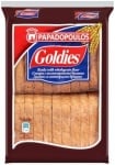 Papadopoulos-пълнозърнести сухари Goldies 160гр