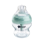 Комплект от 4 броя шишета  Tommee Tippee Advanced Anti-Colic+, 2 бр. биберони, 2 бр. залъгалки и четка за почистване на шишета