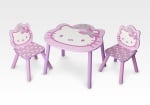 Детска масичка с 2 столчета Hello Kitty