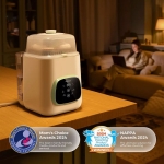 Уред за миене на бебешки шишета и съдове и стерилизатор 2 в 1 Momcozy KleanPal Pro