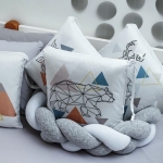 Комплект бебешко спално бельо Scandi grey