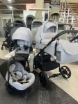 Бебешка количка Retrus Light 3 в 1 grey