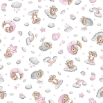 Galix-комплект за количка Baby Dreams  Winter 3ч с чаршаф с ластик