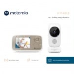 Видео бебефон Motorola VM483 с нощно виждане и обратна връзка 2.8"