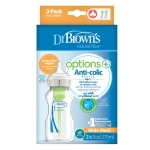 Шише Dr.Brown's Wide-Neck Options+ 2бр. 270 ml.