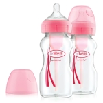 Шише Dr.Brown`s Wide-Neck Options+ 2 бр. 270 ml. 